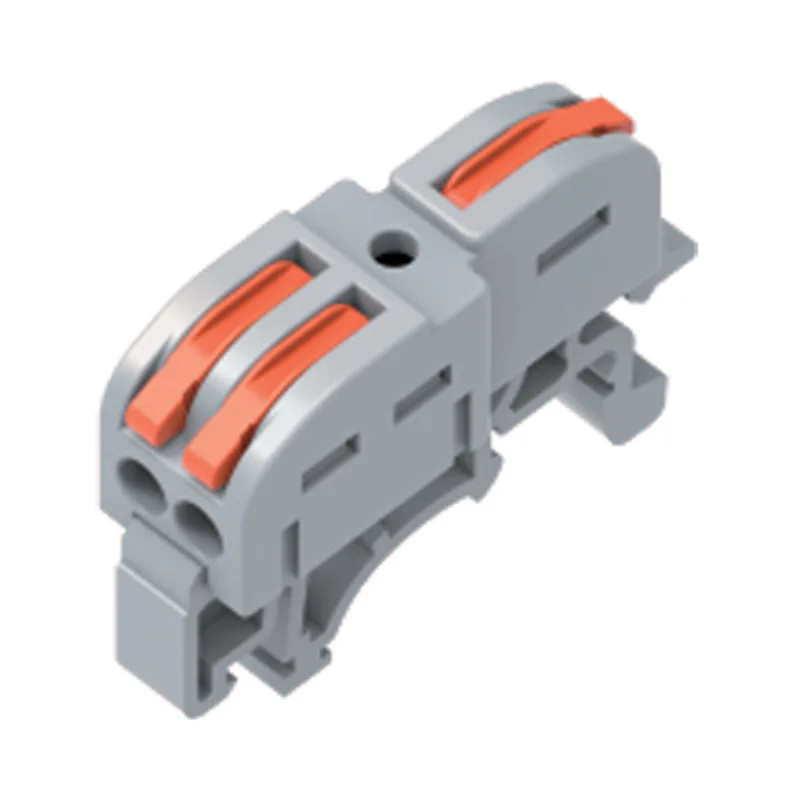 T Typus unus-in Multi Ex Din Rail Splicing Wire Velox Connectors